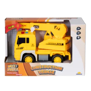 Masina de constructie cu lumini si sunete