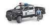 Masina de politie cu figurina Bruder Pick Up Ram 2500