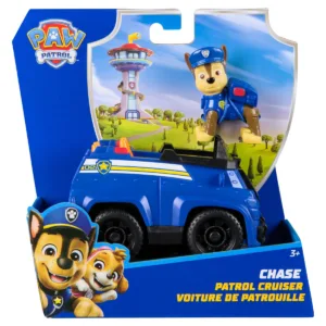 Masina de politie cu figurina