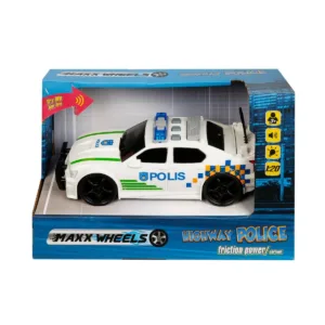 Masina de politie cu lumini si sunete Maxx Wheels