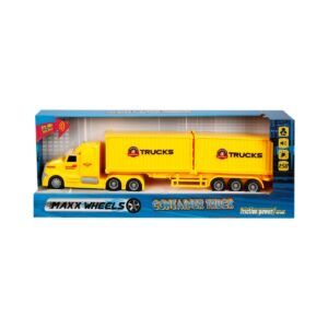 Masina de transportat containere cu lumini si sunete Maxx Wheels