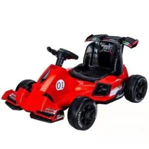 Masina electrica pentru copii Formula 1 rosie 30W cu muzica si sunete