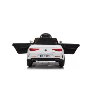 Masina electrica pentru copii Mercedes C Class CLS 350 LeanToys alb 90W cu 2 motoare