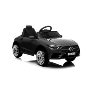 Masina electrica pentru copii Mercedes C Class CLS 350 LeanToys negru 90W cu 2 motoare