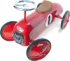 Masina pentru copii fara pedale Vilac metal rosie cu design retro si roti din cauciuc