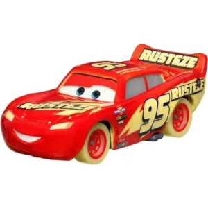 Masinuta Cars Fosforescenta Glow Racers 1:55