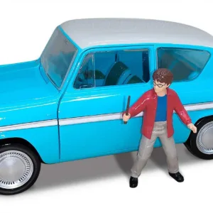 Masinuta Ford Anglia 1:24 si figurina Harry Potter Jada Toys