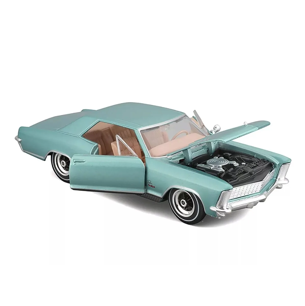 Masinuta Maisto Special Edition Buick Riviera 1965 1:26 Albastra