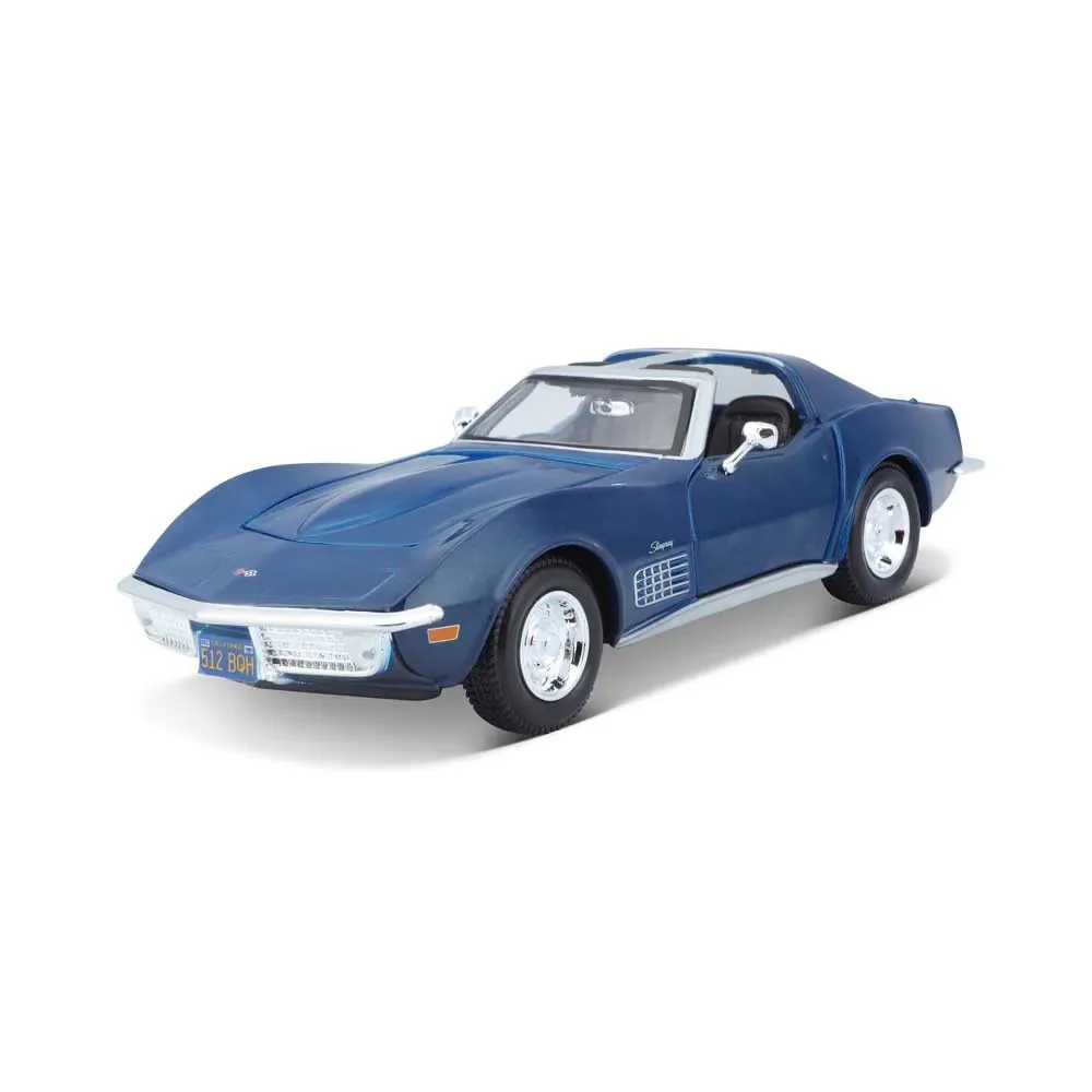 Masinuta Maisto Special Edition Chevrolet Corvette 1970 1:24 Blue