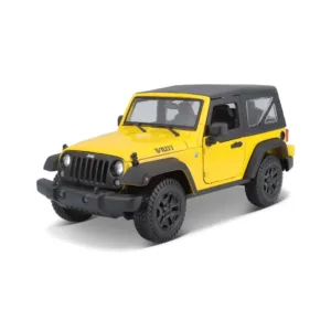 Masinuta Maisto Special Edition Jeep Wrangler scara 1:18 Galben