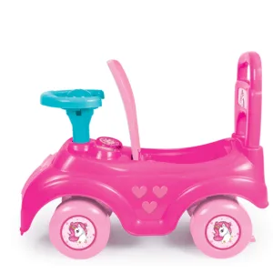 Masinuta copii Ride-On fara pedale Dolu Unicorn cu spatiu de depozitare sub scaun