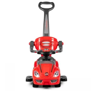 Masinuta copii de impins 3 in 1 Ecotoys 381 rosu