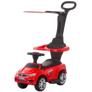 Masinuta copii de impins Chipolino Flash Red cu maner si copertina detasabile