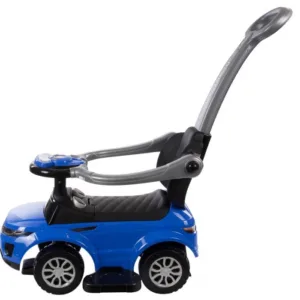 Masinuta copii de impins Eurobaby Range Rover 614W Albastru cu suport de picioare