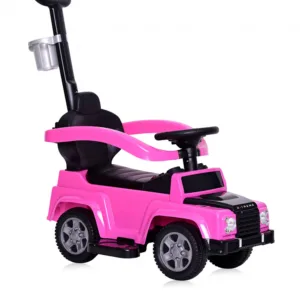 Masinuta copii de impins Lorelli X-Treme Pink cu maner parental detasabil
