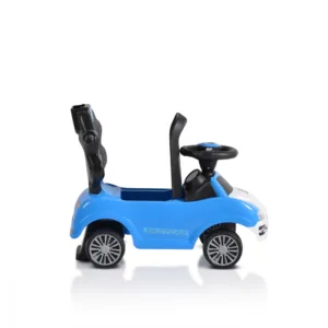 Masinuta copii de impins Moni Rider 2in1 Blue cu maner parental detasabil