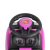 Masinuta copii de impins Moni Rider 2in1 Pink cu maner parental detasabil