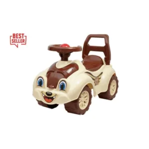 Masinuta copii fara pedal ride-on TechnoK cu claxon veverita