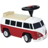 Masinuta copii fara pedale Big Baby VW T1 red