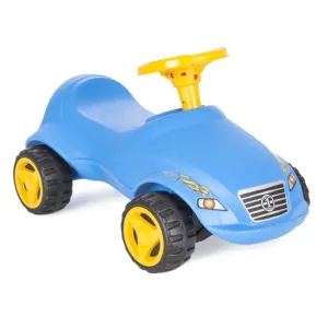 Masinuta copii fara pedale Pilsan Fast Car Blue cu claxon