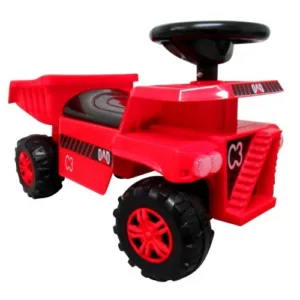 Masinuta copii fara pedale R-Sport J10 TS775 rosie cu basculanta mobila