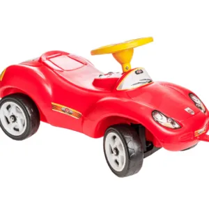 Masinuta copii fara pedale Step Car Burak Red recomandata copiilor peste 3 ani actionata cu picioarele