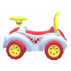 Masinuta copii fara pedale ride-on TechnoK cu claxon floricele