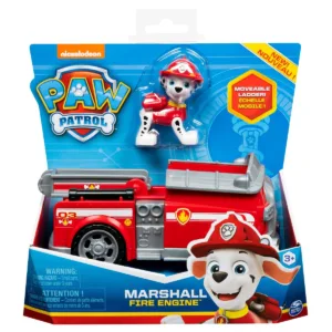 Masinuta cu figurina Paw Patrol