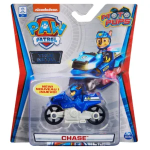 Masinuta cu figurina Paw Patrol True Metal