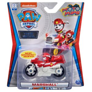Masinuta cu figurina Paw Patrol True Metal