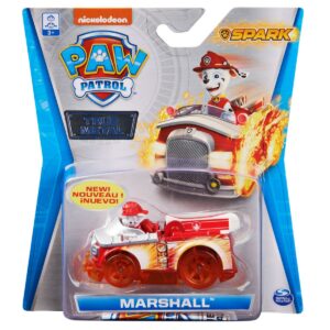 Masinuta cu figurina Paw Patrol True Metal