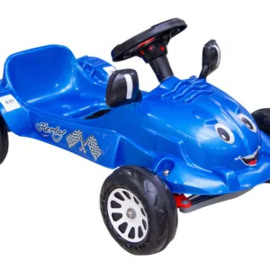 Masinuta cu pedale pentru copii Pilsan Herby Mica Metallic Blue