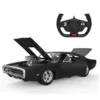 Masinuta cu telecomanda Rastar Dodge Charger Shown Engine 1970 1:16