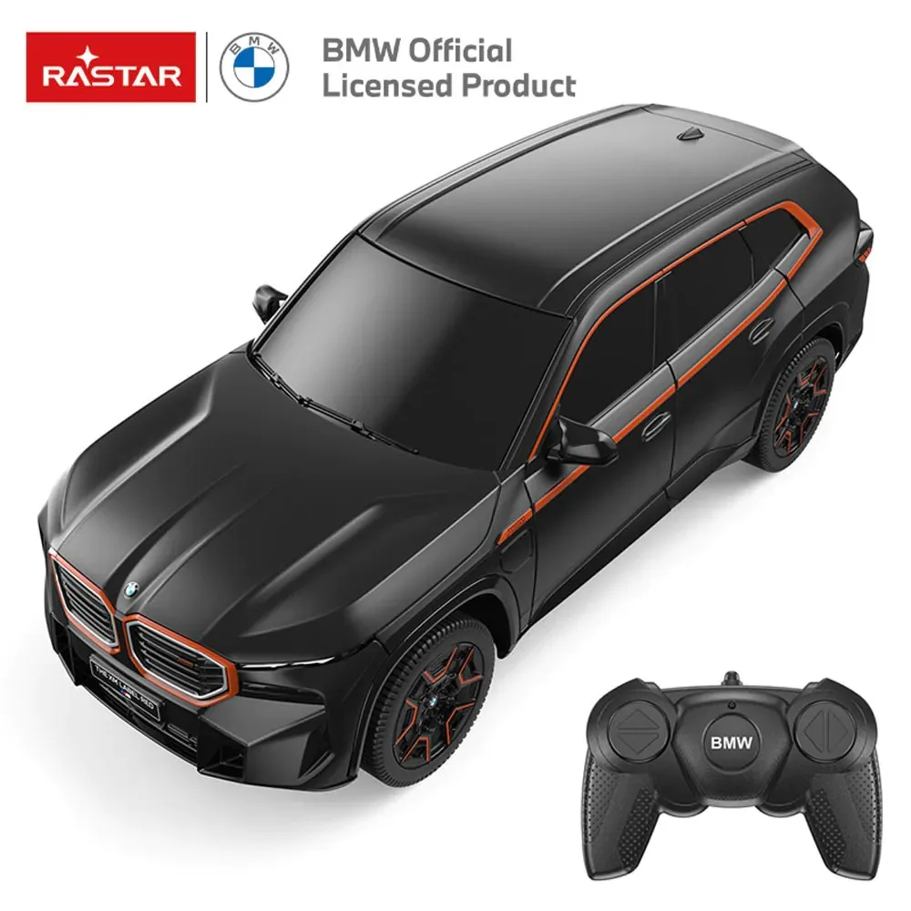 Masinuta cu telecomanda Rastar Jeep BMW XM scara 1:24 Negru