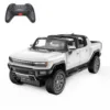 Masinuta cu telecomanda Rastar Jeep Hummer EV cu portiere care se deschid 1:16