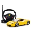 Masinuta cu telecomanda volan Rastar Ferrari 458 Italia 1:14