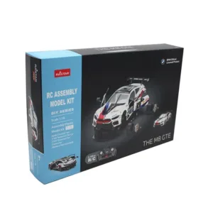 Masinuta de asamblat cu telecomanda Rastar BMW M8 GTE 1:18