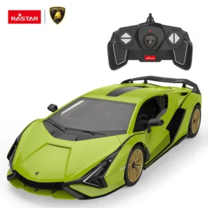 Masinuta de asamblat cu telecomanda Rastar Lamborghini Sian 1:18