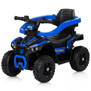 Masinuta de impins Chipolino ATV Blue cu maner