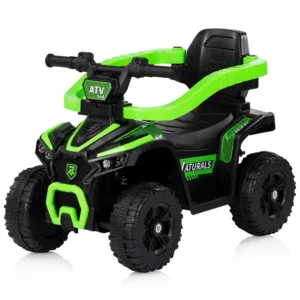 Masinuta de impins Chipolino ATV Green cu maner