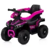 Masinuta de impins Chipolino ATV Pink cu maner