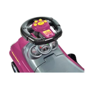 Masinuta de impins Ecotoys Mini Cooper 321 roz