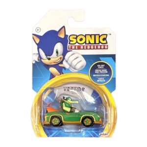 Masinuta din metal cu figurina