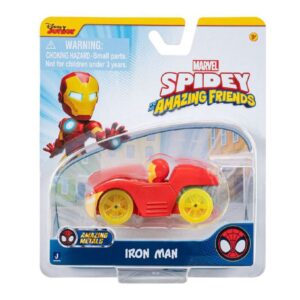Masinuta din metal si figurina