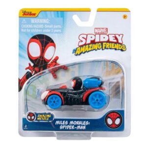 Masinuta din metal si figurina