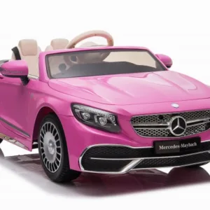 Masinuta electrica Mercedes S650 MAYBACH 90W 12V 7Ah PREMIUM  Roz