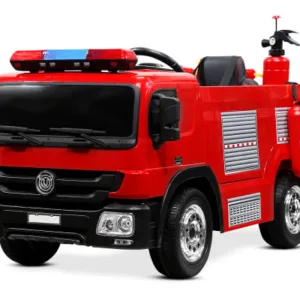 Masinuta electrica Pompieri Fire Truck Hollicy 90W 12V PREMIUM  Rosu