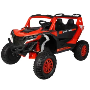 Masinuta electrica UTV pentru copii Can Am MavericR Red cu licenta