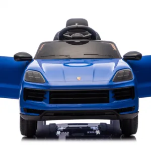 Masinuta electrica copii Porsche Cayenne Blue cu licenta