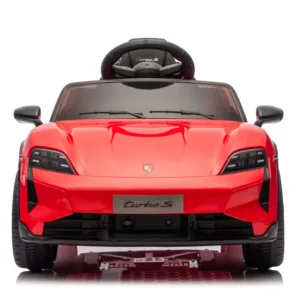 Masinuta electrica copii Porsche Taycan Turbo S Red cu licenta